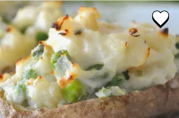 Garden Stuffed Baked Potatoes